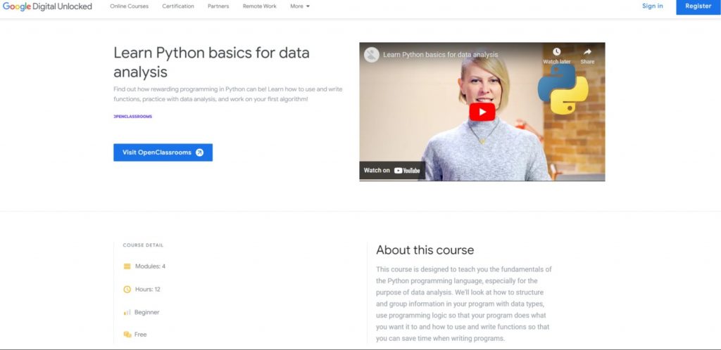 Google is offering some incredible free online courses