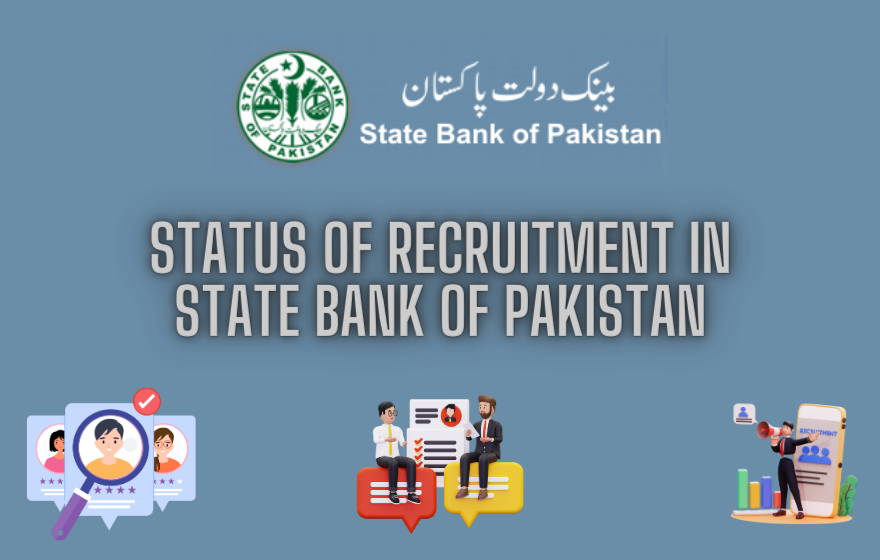 Status of Recruitment in State Bank of Pakistan